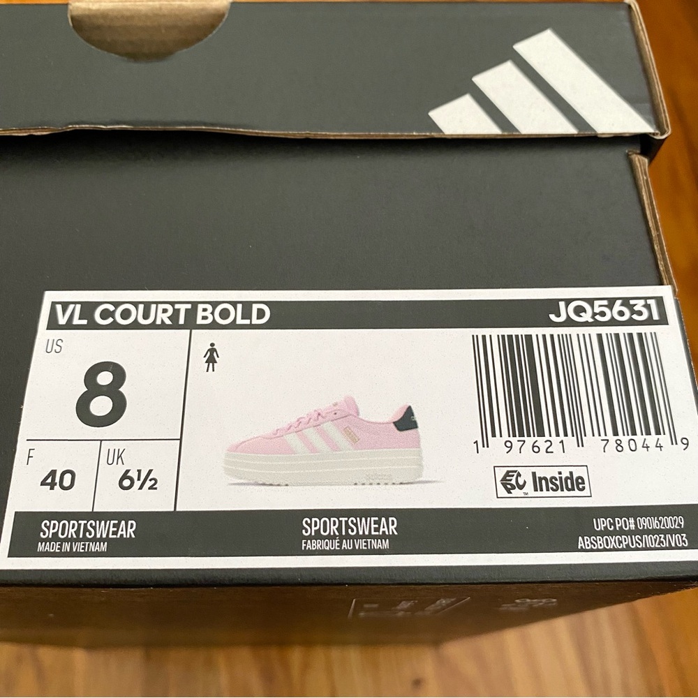 Adidas VL Court Bold Women’s Sneakers - Picture 7 of 7